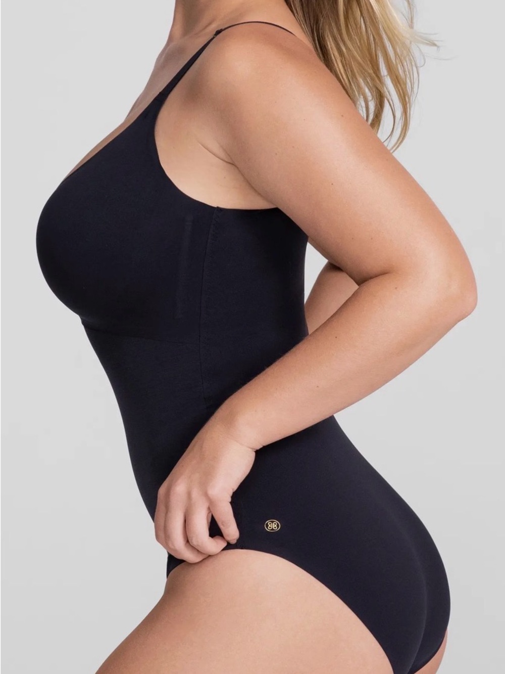 Honeylove Cami Bodysuit LiftWear Cami Bodysuit Shape-wear Black Sz XL Slimming - Picture 3 of 7